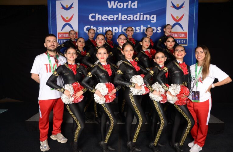Cheerleaders queretanas brillan en campeonatos mundiales y suman cinco medallas para México