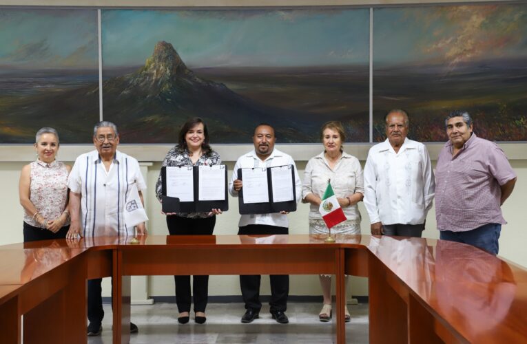 Refrendan UAQ y Cromeq alianza para preservar la memoria histórica de Querétaro