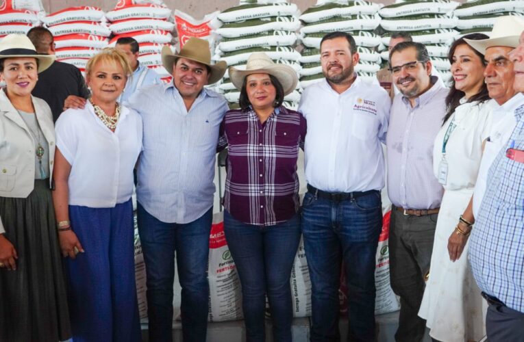 Arranca en Pedro Escobedo el Programa estatal del Fertilizantes para el Bienestar
