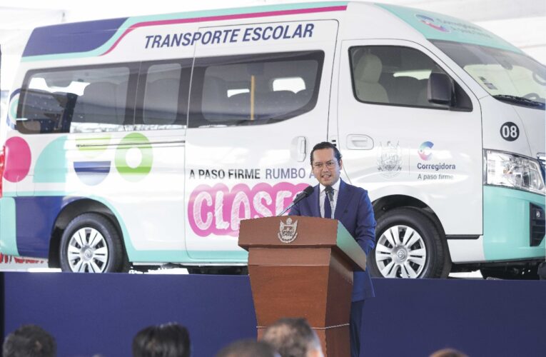 Chepe Guerrero y Mauricio Kuri impulsan transporte escolar gratuito para combatir la deserción
