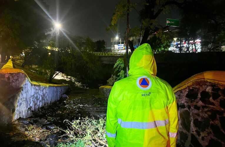 Querétaro activa operativo de Protección Civil ante pronóstico de lluvias intensas