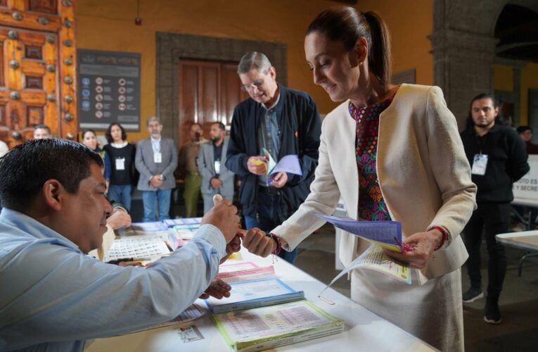“¡QUE VIVA LA DEMOCRACIA!”: PRESIDENTA CLAUDIA SHEINBAUM PARTICIPA EN LA PRIMERA ELECCIÓN DEL PODER JUDICIAL