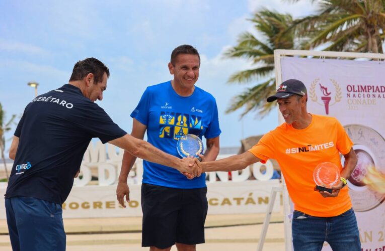 Triatlón queretano rompe récord en Olimpiada Nacional CONADE 2025