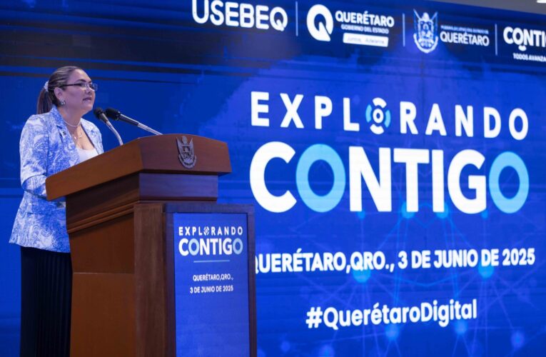 Lanzan “Explorando Contigo”, plataforma educativa gratuita con más de 10 mil recursos digitales para Querétaro