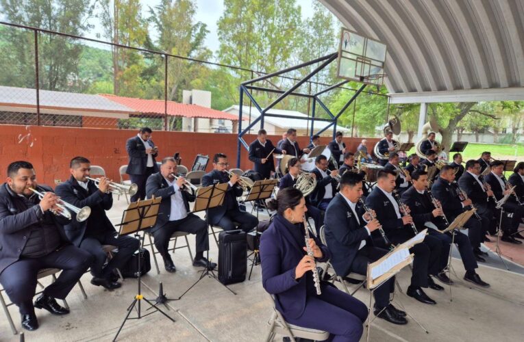 Cierra la Banda de Música del Estado gira de conciertos didácticos en escuelas básicas con más de 10 mil estudiantes beneficiados