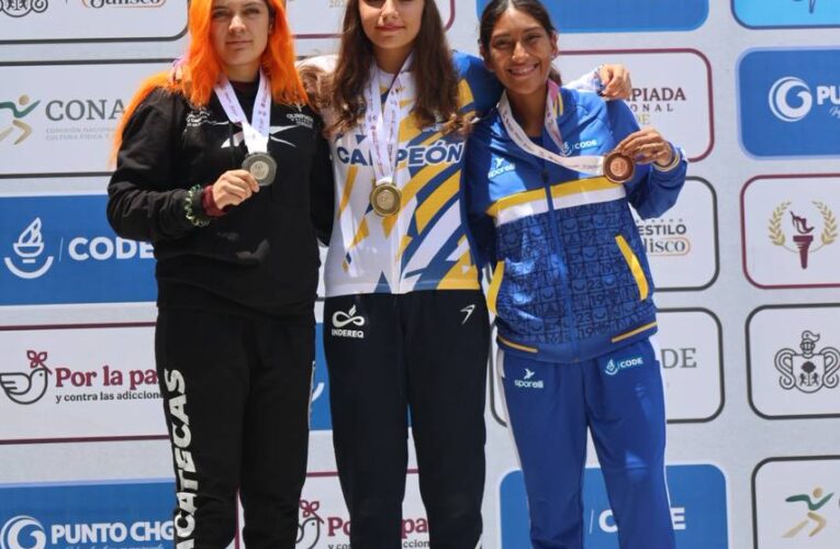 Querétaro rompe récord histórico de medallas de oro en la Olimpiada NacionalLa ciclista Sofía Báez logró la presea 72 en BMX Freestyle, superando a Zacatecas y Jalisco