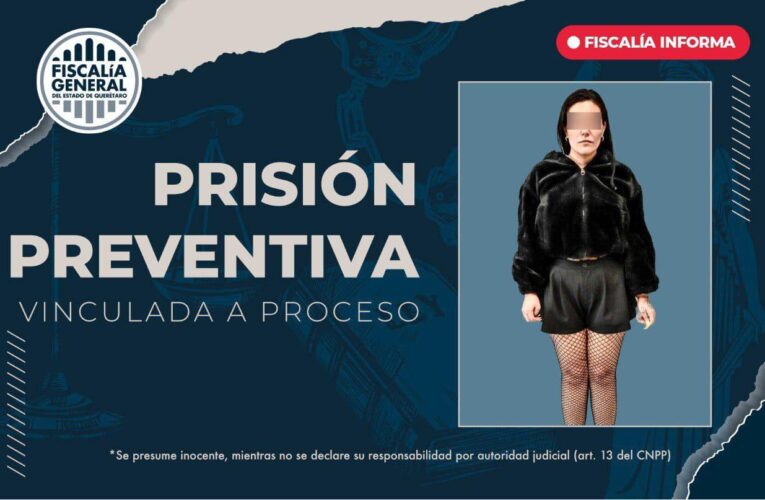 Vinculan a proceso a mujer que causó choque fatal en Querétaro