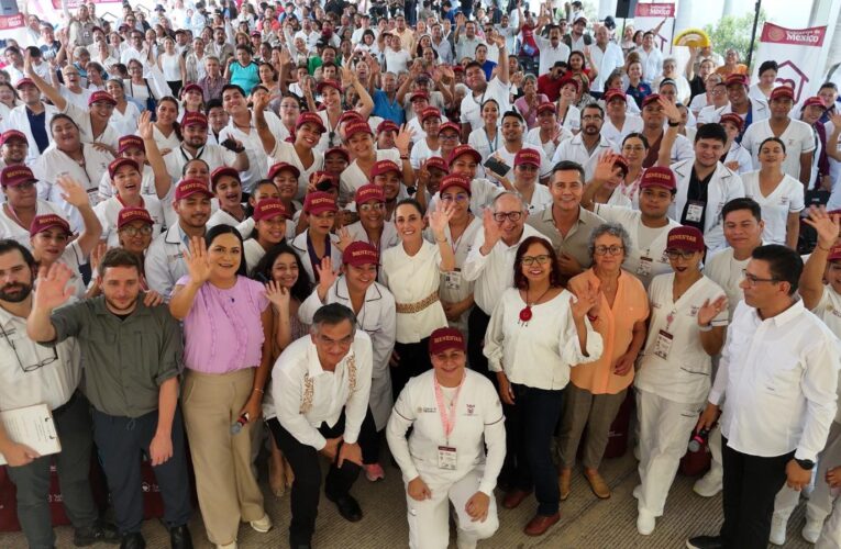Salud Casa por Casa simboliza honestidad, resultados y amor al pueblo»: Claudia Sheinbaum en Tamaulipas