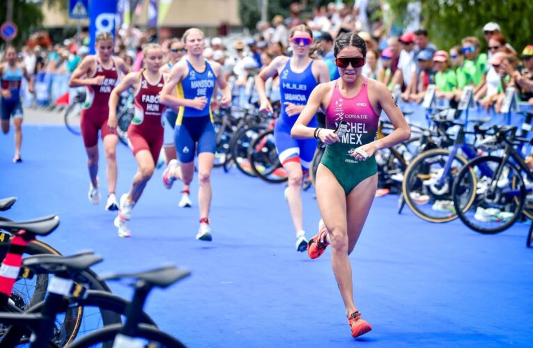 Regina Michel, triatleta queretana, se posiciona entre las 10 mejores de Europa