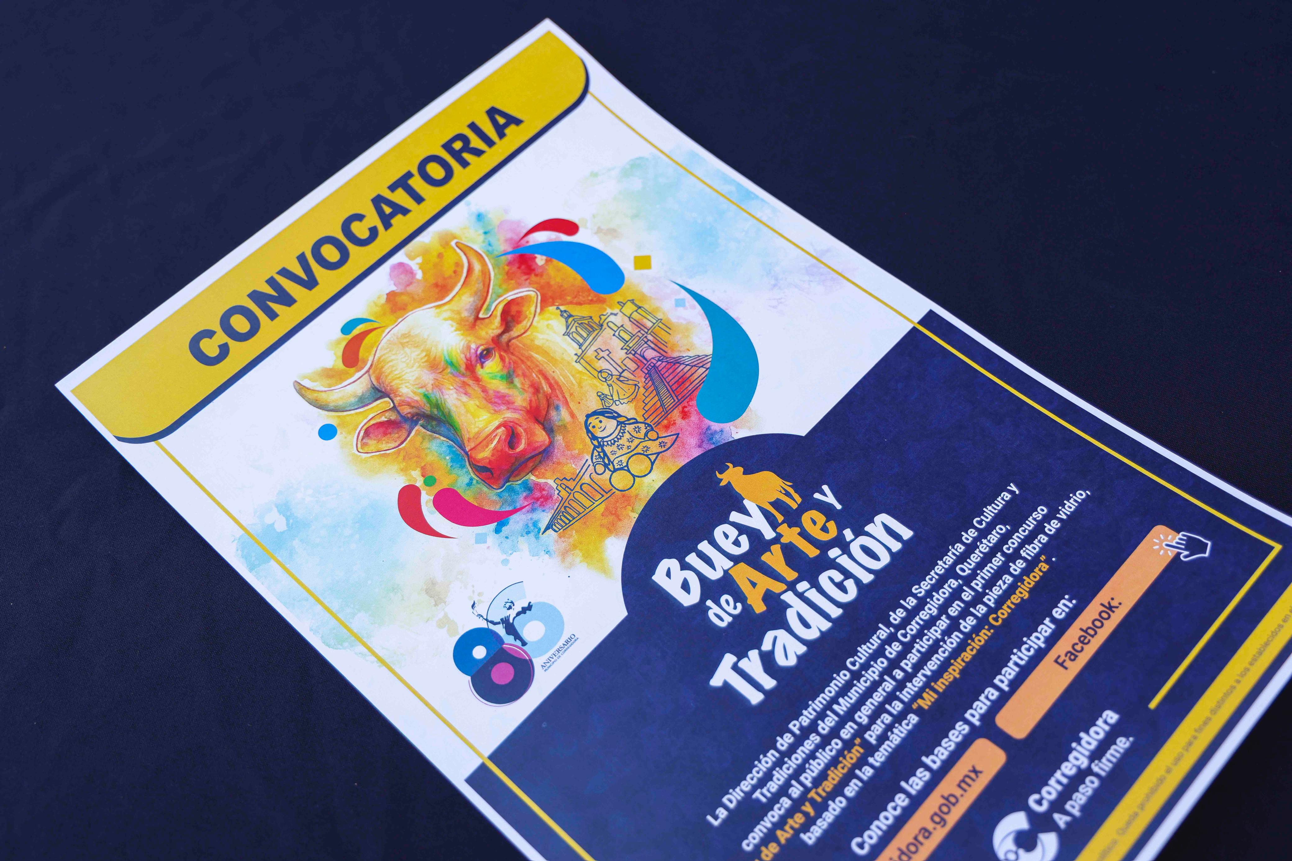 Corregidora lanza convocatoria al concurso “Buey de Arte y Tradición” para artistas locales