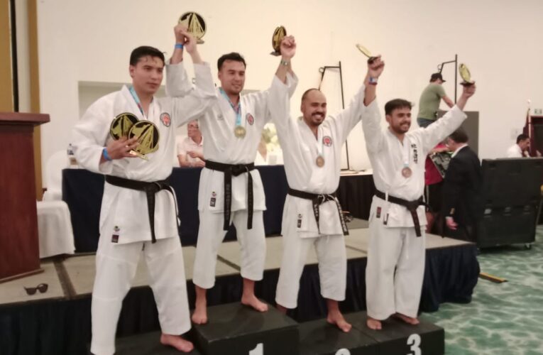 Karatecas queretanos ganan 73 medallas en campeonato nacional