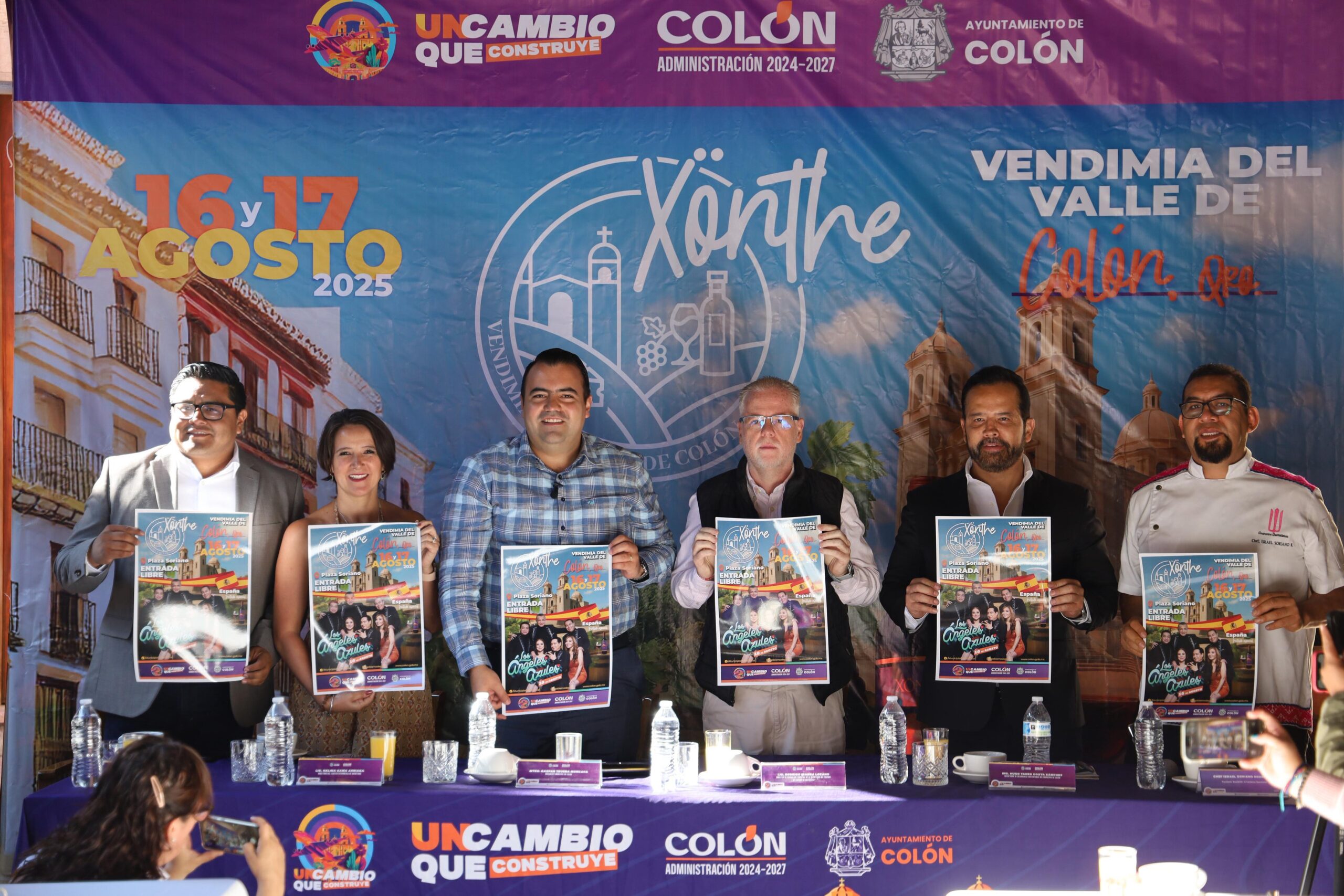 Presenta Gaspar Trueba la “Xönthe Vendimia del Valle de Colón 2025”Se espera la asistencia de más de 8 mil personas durante el fin de semana del 16 y 17 de agosto