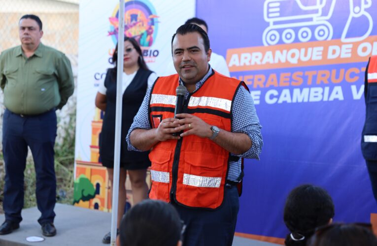 Arrancan obras de urbanización en la comunidad de Nogales