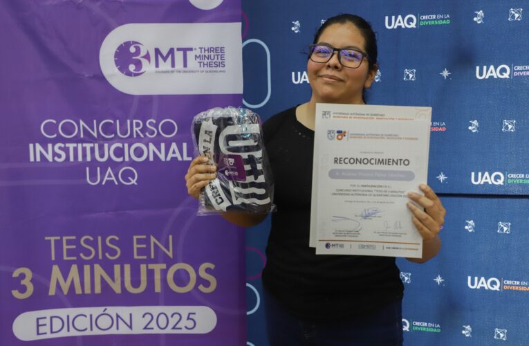 UAQ reconoce el talento de posgrado en la competencia “Tesis en tres minutos”