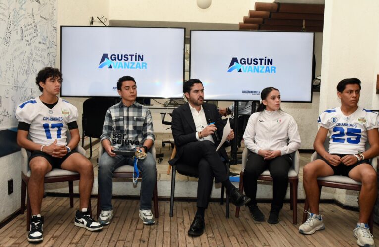 Dorantes propone más becas para que jóvenes deportistas no queden fuera por falta de recursos