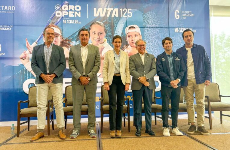 Querétaro será sede del Torneo de Tenis WTA 125 en octubre