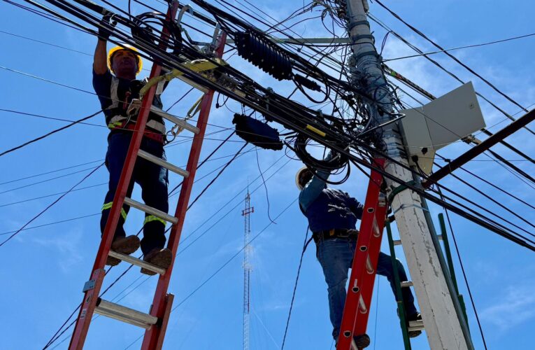 85% de la meta cumplida en retiro de cableado en desuso