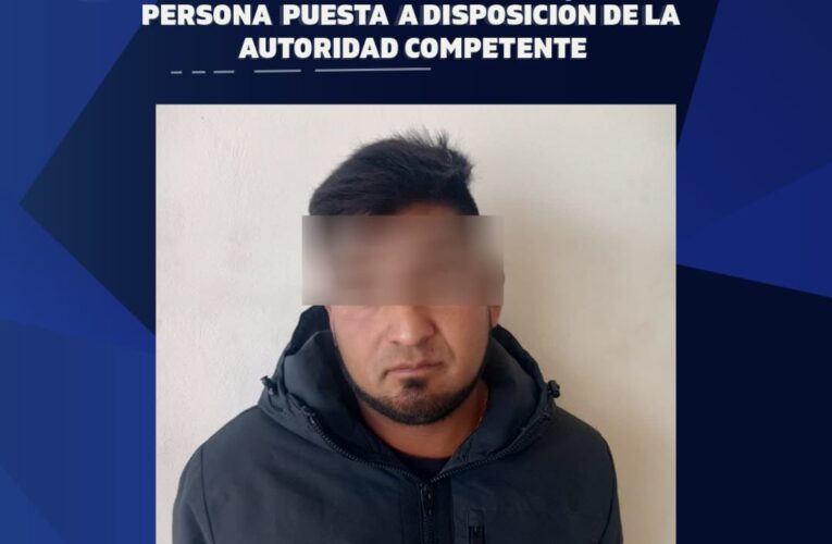 Policías de SJR detienen a un hombre por robo equiparado de vehículo