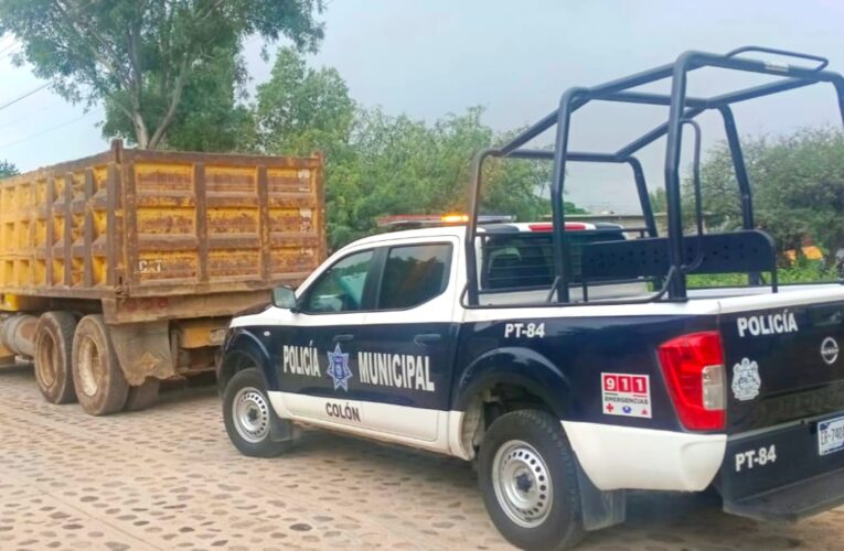 En El Lindero aseguran a dos sujetos por robo calificado