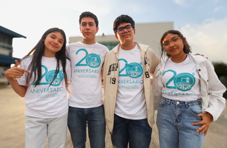 Bachilleres UAQ celebra 20 años de presencia en Pedro Escobedo