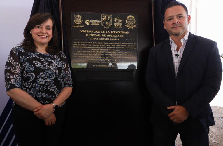 UAQ inicia construcción de nuevo plantel de Bachilleres en Ezequiel Montes
