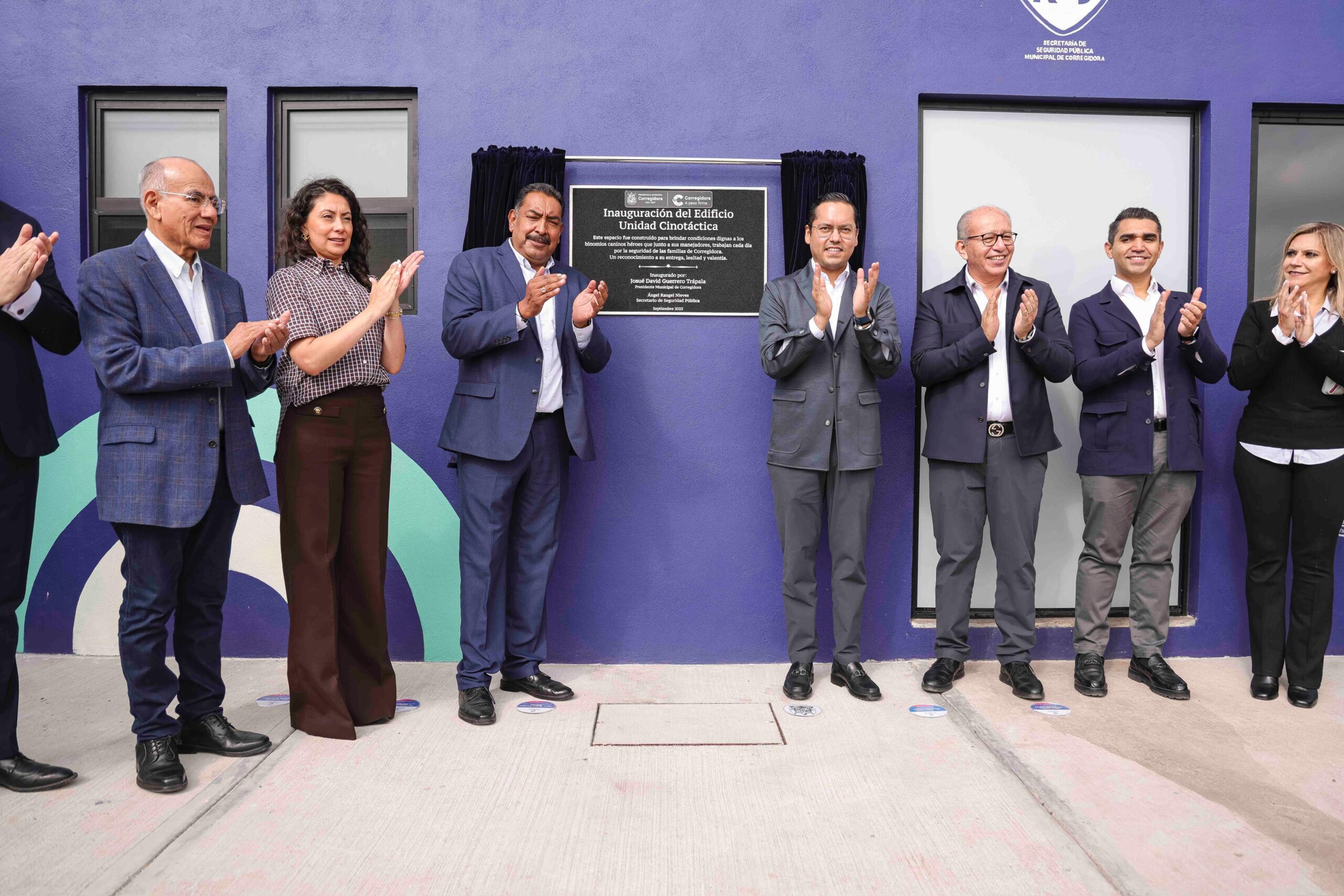 Corregidora inaugura moderna Unidad Cinotáctica para fortalecer la seguridad