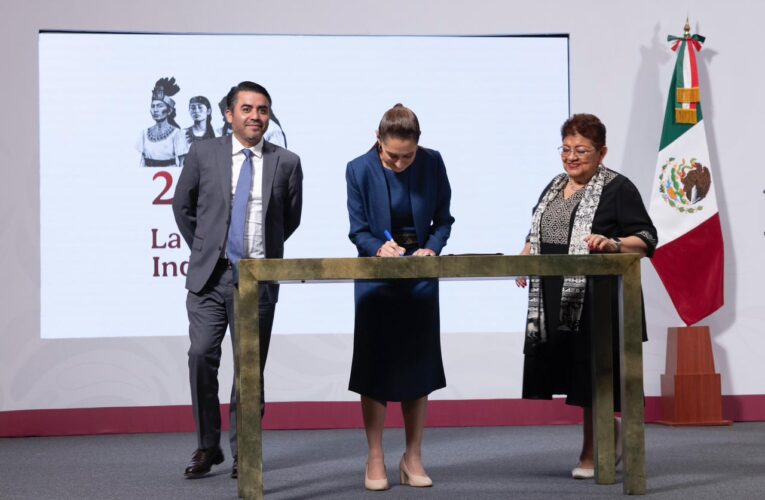 Con iniciativa de Ley General de Aguas y reforma a la Ley de Aguas Nacionales se devuelve el agua a la Nación: Presidenta Claudia Sheinbaum
