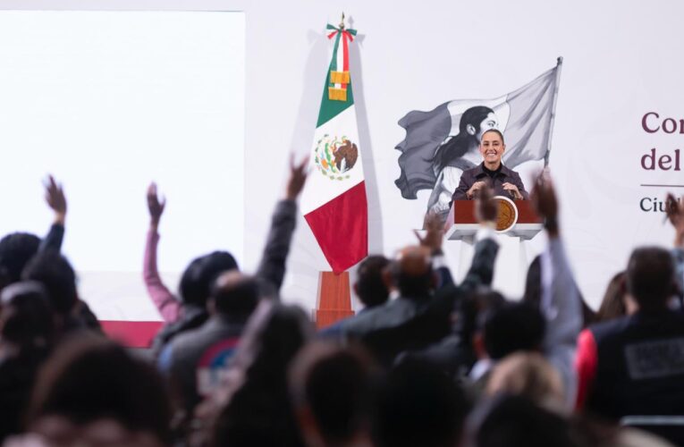 Destaca Presidenta Claudia Sheinbaum reducción del 32% en homicidios dolosos: “Son 27 personas que no fallecen diariamente”