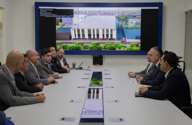 SSPMQ comparte modelo de seguridad y profesionalización con el Cuerpo de Vigilancia Auxiliar y Urbana del Estado de México