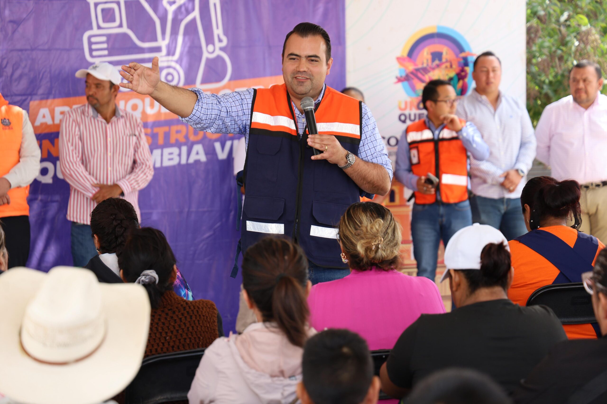 “Arranca Gaspar Trueba la ampliación del camino a El Blanco, la obra más grande en Colón