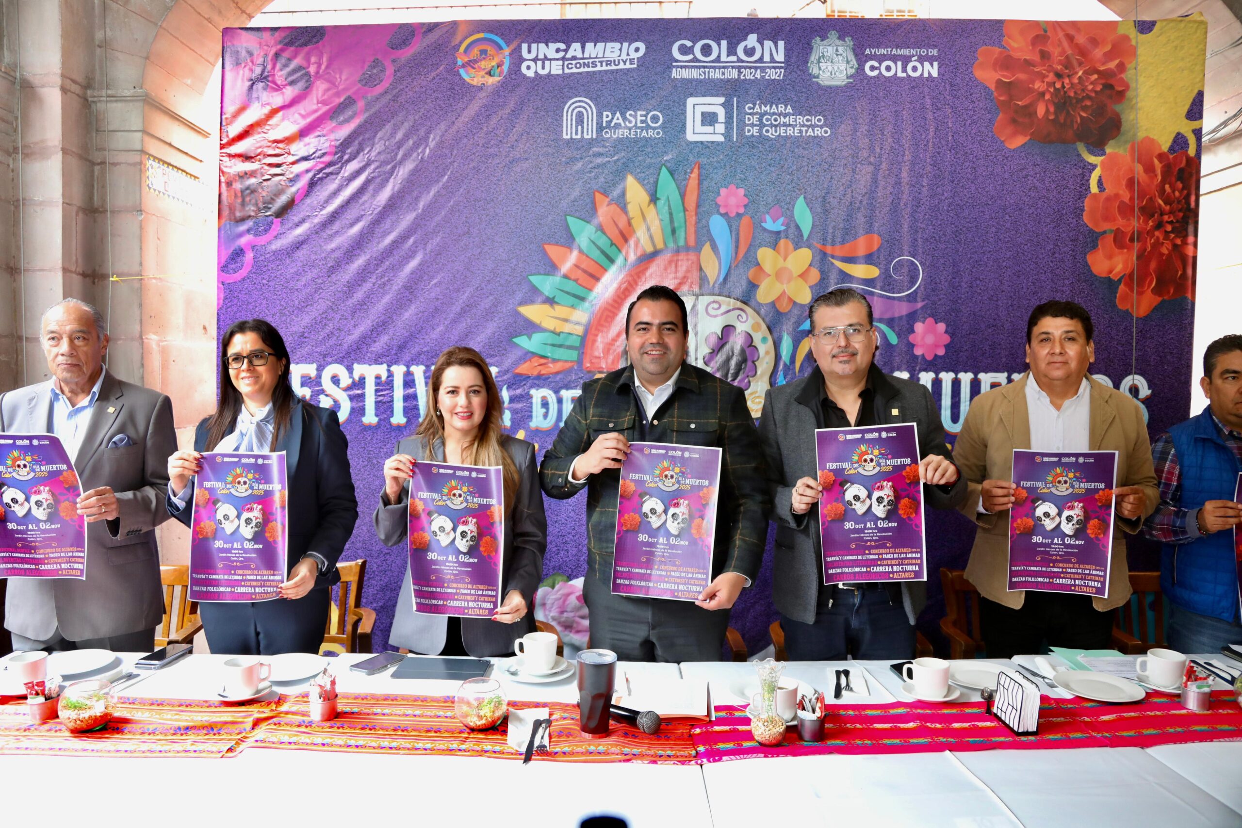 Presentan el “Festival de Día de Muertos Colón 2025”
