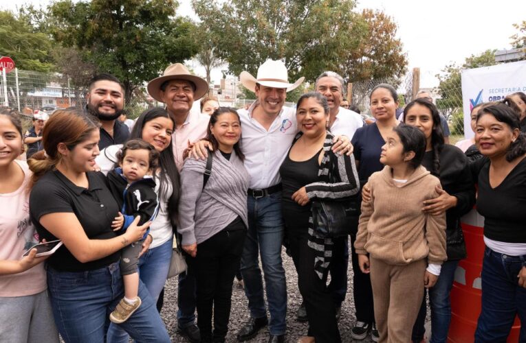 El Marqués invierte más de 21 millones de pesos en obras que transforman comunidades