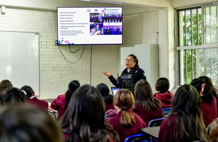 Corregidora apuesta por la prevención desde las aulas: más de 5 mil estudiantes reciben formación en seguridad a través del programa “Escuela Segura”