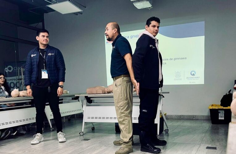 Capacitan a operadores del 9-1-1 en primeros auxilios para elevar la calidad de atención ante emergencias