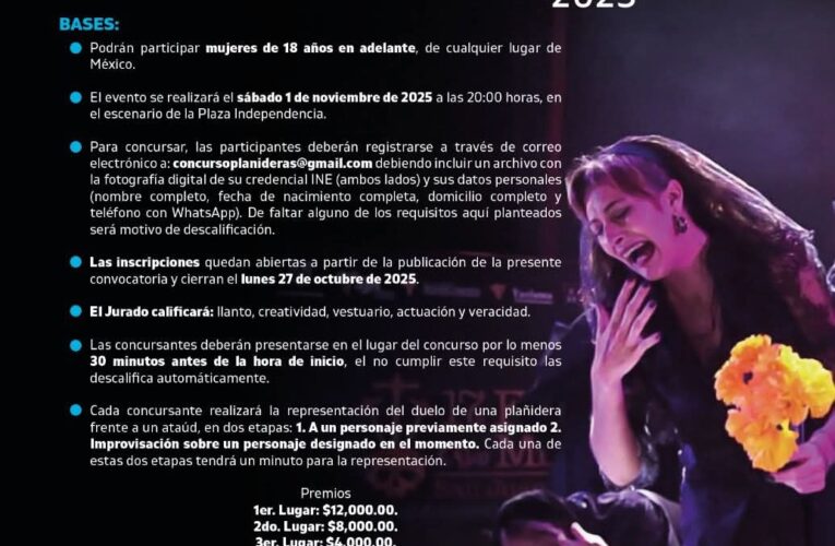 San Juan del Río lanza convocatorias para concursos de Plañideras, Catrinas y Marcha de los Muertos