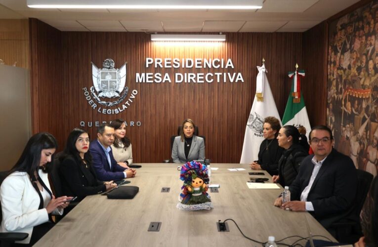 Mesa Directiva y Junta de Coordinación Política sostienen reunión con la rectora de la UAQ para revisar diagnóstico económico y proyectos 2026