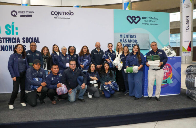 Arranca la Colecta Invernal 2025 para abrigar a familias queretanas