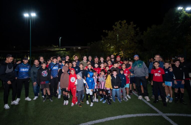 El Marqués impulsa a la juventud con la inauguración del Torneo de Futbol 7 “Zibateños”
