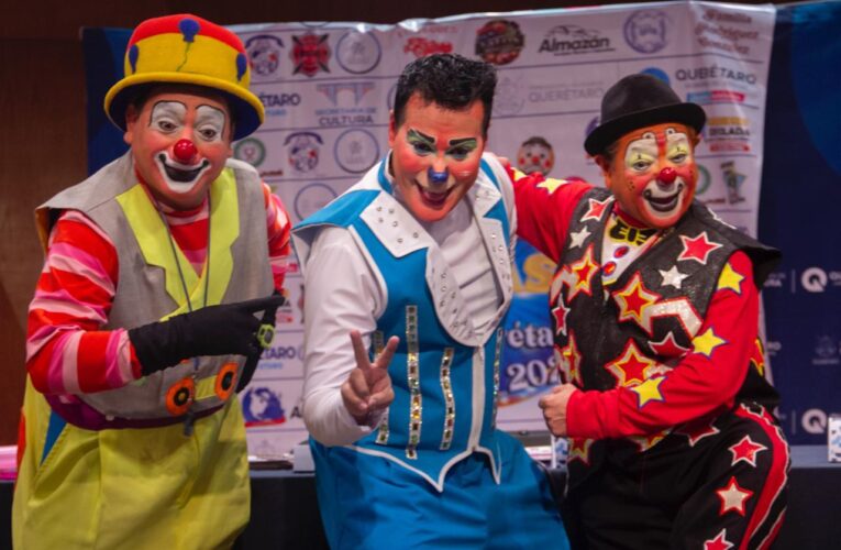Preparan celebración del Día Nacional del Payaso en Querétaro