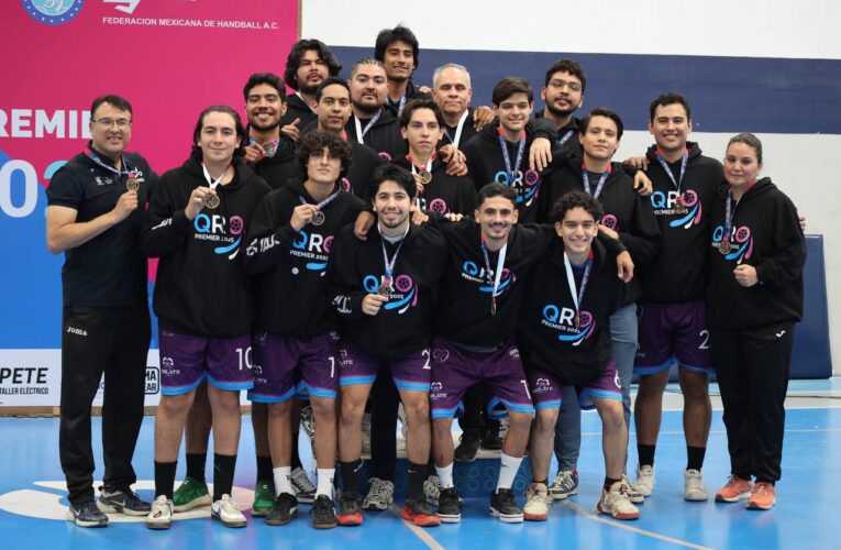 Querétaro suma otro logro nacional al colocarse en el tercer lugar del Campeonato Nacional Premiere de Balonmano