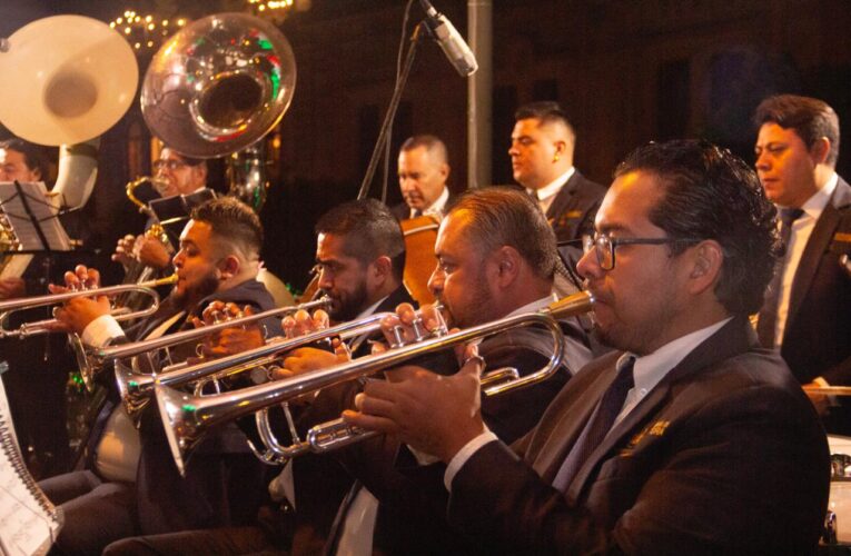 La Banda de Música del Estado de Querétaro lleva su tradición y armonía a la Sierra Gorda