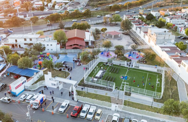 Impulsan espacios públicos dignos en La Pradera, El Marqués