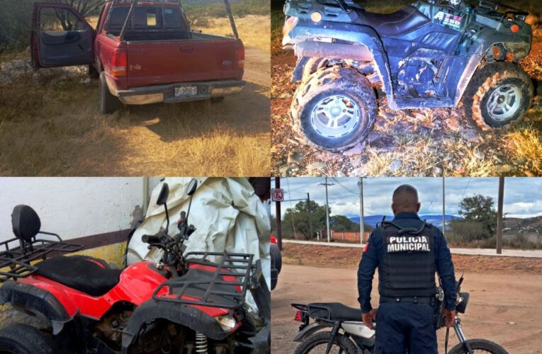 Recupera Policía de Colón cuatro vehículos con reporte de robo