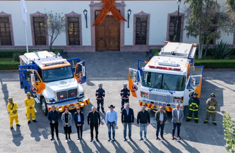 El Marqués refuerza su capacidad de respuesta con dos nuevas unidades contra incendios