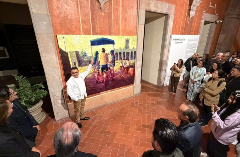 MAQRO abre al público la exposición “Atrapando Luces”, del artista yucateco Víctor Argáez