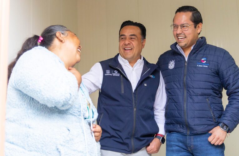 Autoridades estatales y municipales refuerzan acciones de vivienda digna en Corregidora con el programa “Cuarto Prefabricado”