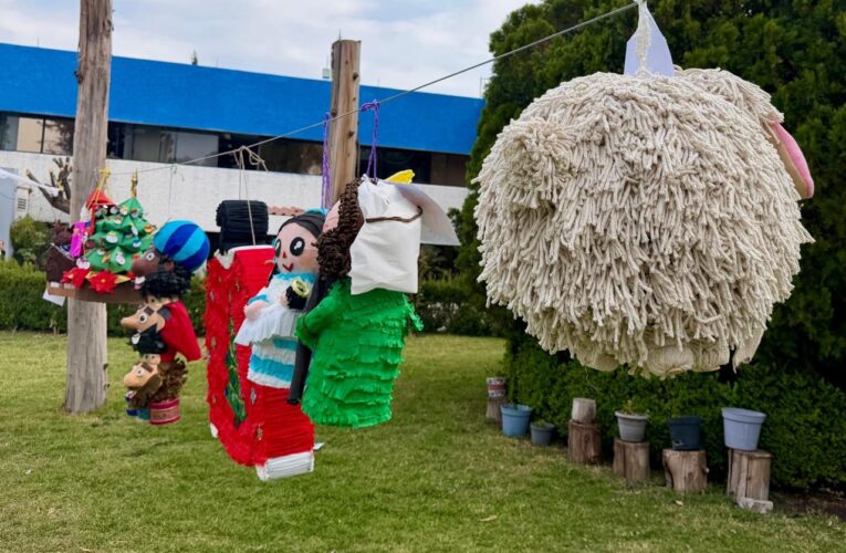 USEBEQ celebra concurso navideño de piñatas para fortalecer la convivencia laboral