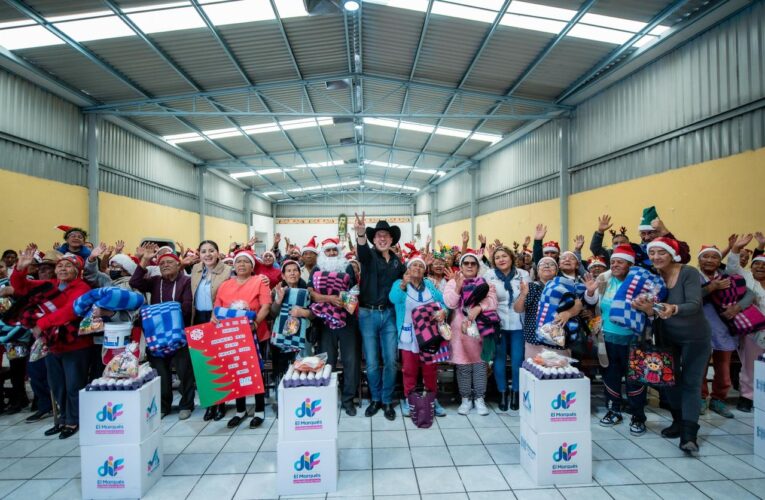 El Marqués prioriza el bienestar de adultos mayores con apoyos alimentarios