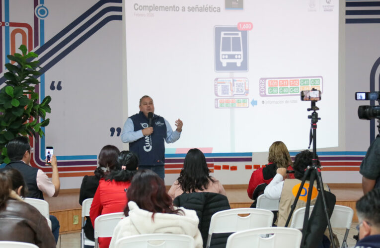 AMEQ pone en marcha cuadrilla permanente de mantenimiento para la infraestructura de movilidad en Paseo 5 de Febrero