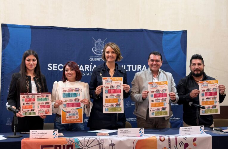 Pedro Escobedo se prepara para la Feria de la Cantera y el Textil 2026